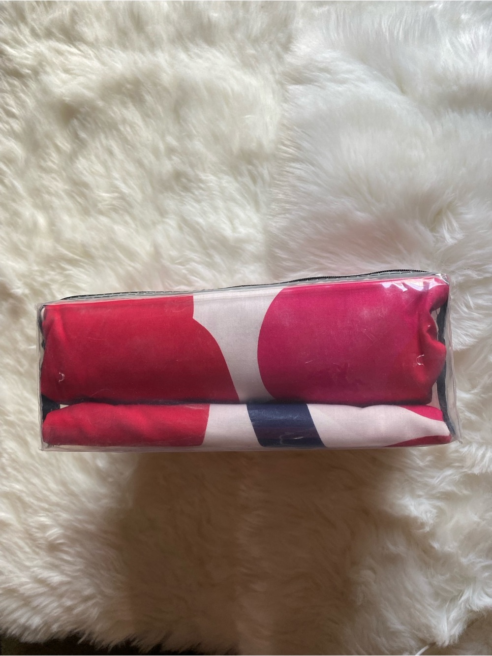 🌺NWT🌺 Marimekko Unikko Duvet cover set, Size King - Picture 10 of 11